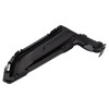 TRQ Front Left Fog Light Hole Cover Black Drivers Side