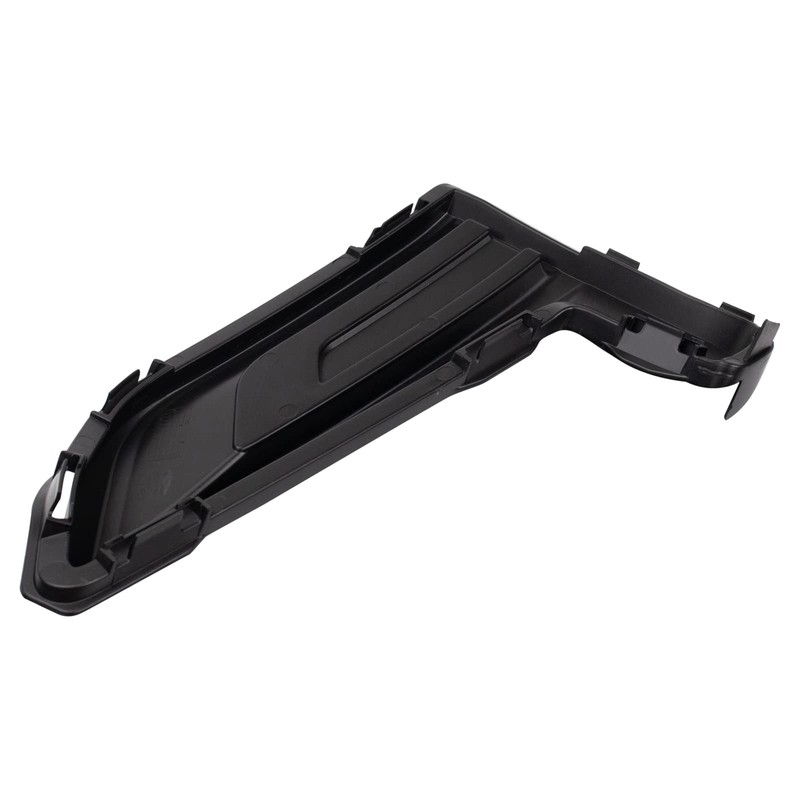 TRQ Front Left Fog Light Hole Cover Black Drivers Side