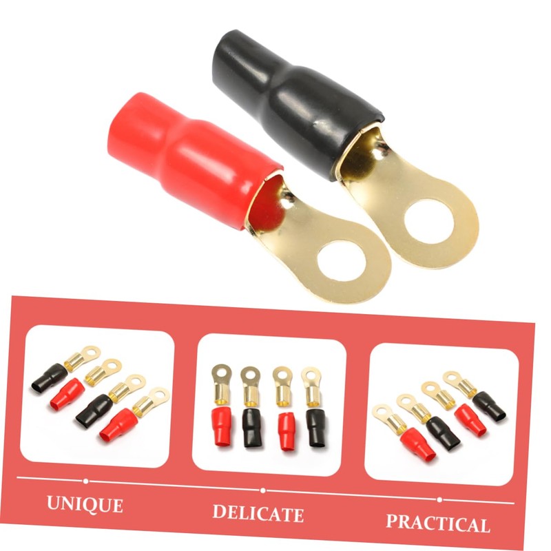 CHILDWEET Enhance Your Audio Experience 3 Pairs Brass Terminal Blocks