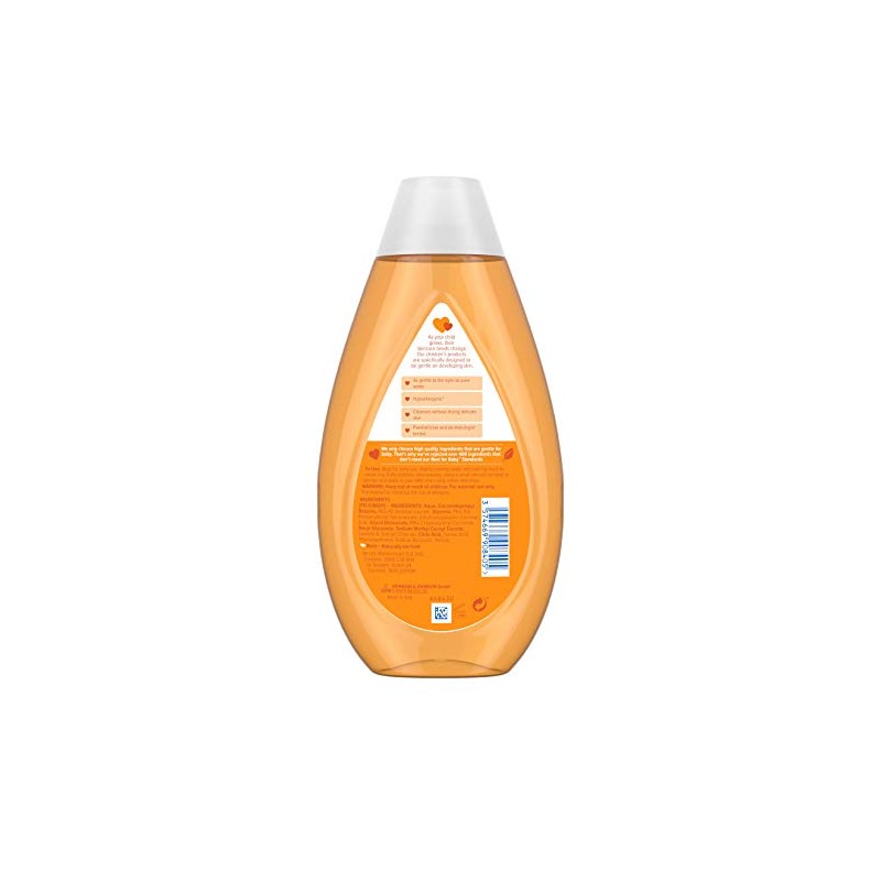 JOHNSON'S Baby Kids Bubble Bath and Wash 500ml – Formulated