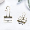 Extra Large Binder Clips 2 Inch, Big Paper Clamps Bronze
