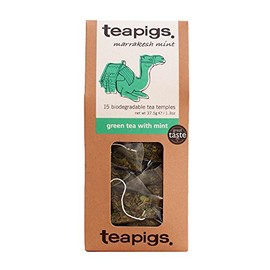 Tea Pigs Marakesh Mint Green Tea with Mint Teabags