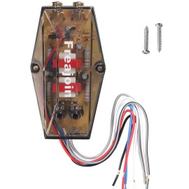 Freajoin 2-Channel High Low Level Converter Speaker Cable to RCA Adapter with Remote Outp