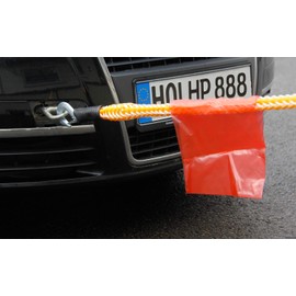 HP Autozubehör 10292 Abschleppseil Super Stretch 2800 kg, 400 x 2.01 x 2.01 cm, Orange