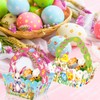 Easter Basket Craft 24Pcs for Kids to Decorate and Fill