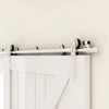 TSMST 4FT Sliding Barn Door Hardware Kit, Stainless Steel Heavy