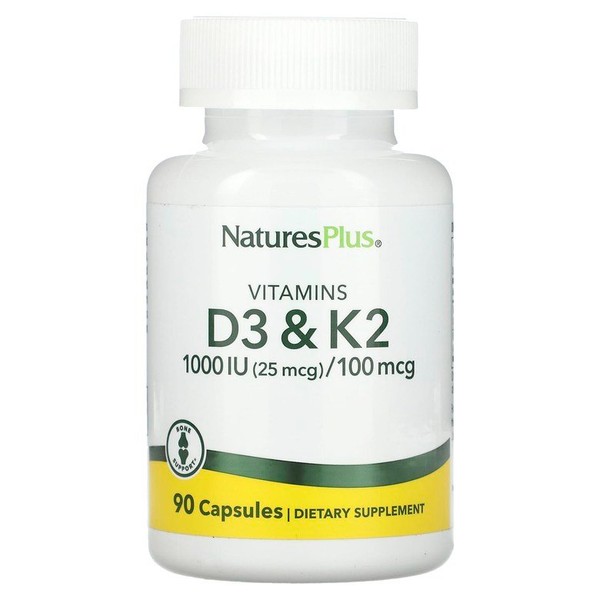 Vitamin D3 Plus Vitamin K2 Capsules 90 Tablets / 비타민D3