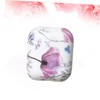 TEHAUX Portable TPU Earphone Case Dustproof Flower Pattern Protector for
