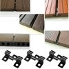 100 Pcs Composite Decking Clips, Btstil Fastener Board Clip Composite