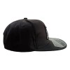 Gorra Plana Aczino Batallas Negro Ajustable