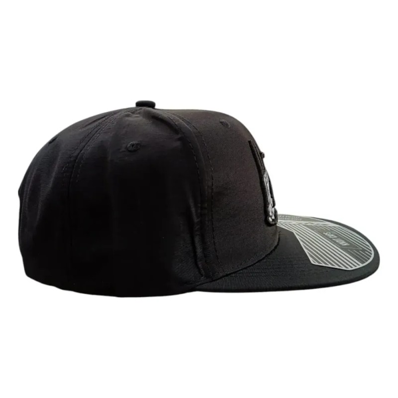 Gorra Plana Aczino Batallas Negro Ajustable