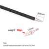 Lamehfyo 6pcs Archery Arrow Point Arrow Target Field Points 70-125