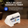 FakeTV - FTV-7 White – Advanced Home Security Television Simulator