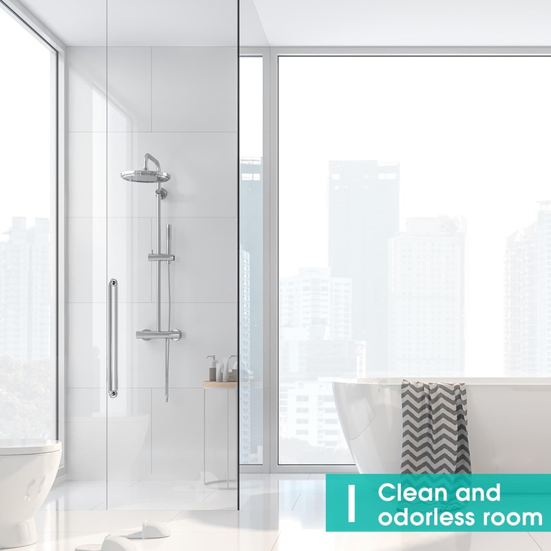 1-Pack Shower Door Bottom Seal POZIA-39 Long,1/4"(6mm) Thick Frameless Glass