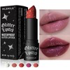 Glitter Diamonds Matte Lipstick Waterproof Lasting Pearlescent Diamonds Lipsticks Non Stick Red Pink Lip Tint Makeup Cosmetic Gloss Lipgloss Lip Care Glossy - Color: 03