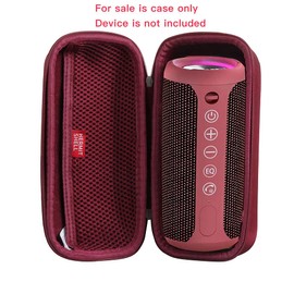 Hermitshell Hard Travel Case for Ortizan Portable Bluetooth Speaker IPX7 Waterproof Wireless Speaker (Wine Red)