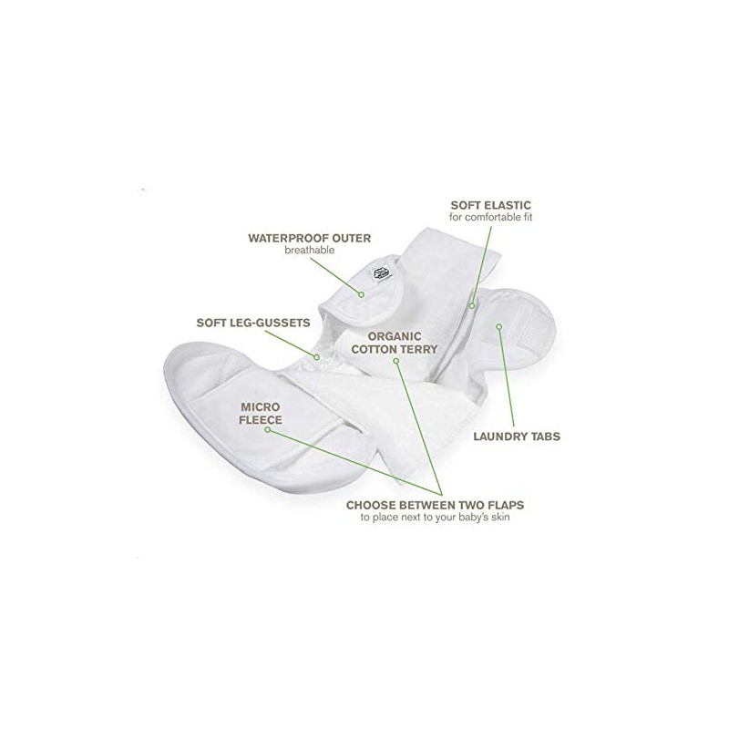 ImseVimse All-in-One Komplettwindel Stoffwindel Zoo Gr. M (8-11 kg)