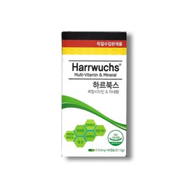 Harbooks Multivitamins & Minerals, 1 unit, 60 servings / 하르북스 복합비타민 & 미네랄, 1개, 60회분