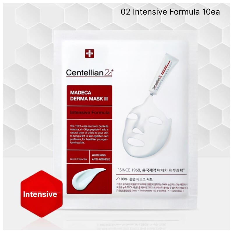 CENTELLIAN24 Madeca Derma Mask III 20ml, Type:01 Brightening Formula 1ea