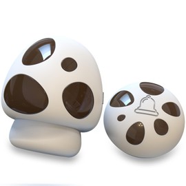 HTZSAFE Wireless Doorbell, Loud Enough 5 Volume Levels, 35 Chimes, 1300FT Range Coverage, LED Flash,Portable Plug-in Receiver, 1 Receiver + 1 Transmitter