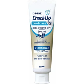 Lion Check-Up Rootcare Toothpaste, 3.2 oz (90 g), 1,450 ppm Flouride, Pack of 2