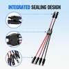 ECO-WORTHY Integrated Solar Connector 2-4 Y Branch Parallel PV Adapter