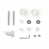 2PCS Toilet Seat Hinge Bolts Kit for Angol Shiold Toilet