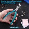 LEONTOOL 6 Inches Optical Trident Pliers Adjusting Eyeglasses Leg Eyeglass