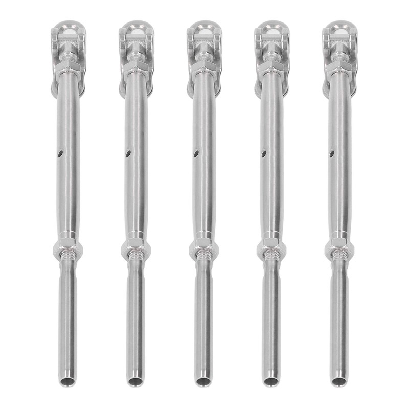 5PCS Thread Swage Lag Screw Stainless Steel 3/16in Cable Railing