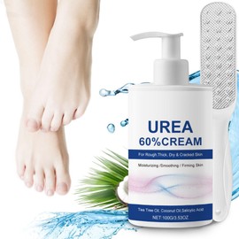 60% Urea Cream Pack of 2 Moisturising Tension Foot Cream Moisture Repair Callus Remover Foot Cream Cracked Ointment Feet for Men and Women (100 ml)