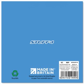 Swan Birthday Cards for Her Him - Party Animals Pyramid - Happy Birthday Card for Mum Dad Brother Sister Auntie Uncle Cousin Friend Family Colleague 145mm x 145mm Bday Greeting Cards