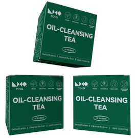 NXQ (30 Bags) Oil Cleansing Tea:Oil Reducing Tea-Traditional Recipe Tea with 9 Herbal Ingredients-A Blend of Winter Melon, Lotus Leaf, Cassia Seed, Poria for wellness
