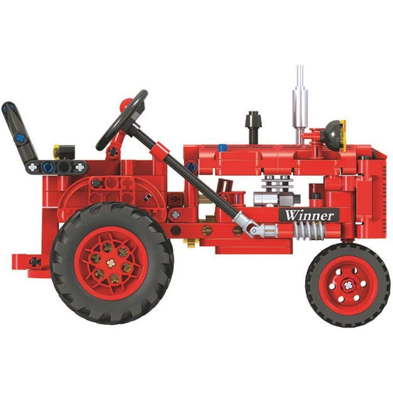 Pasyru Technik Classic Tractor Building Blocks, Classic Tractor Building Blocks
