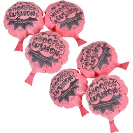 The Dreidel Company Large Original Whoopee Cushion 8" Fun Classic Fart Prank Sounds Prout Noisemaker Party Favor (6-Pack)