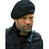 Queen-b Beret, Hat, Cap, Survival Game, Airsoft Military Black (Black-LL)