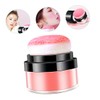BIUDECO 2pcs Body Shimmer Cushion Blush Powder for Women Loose