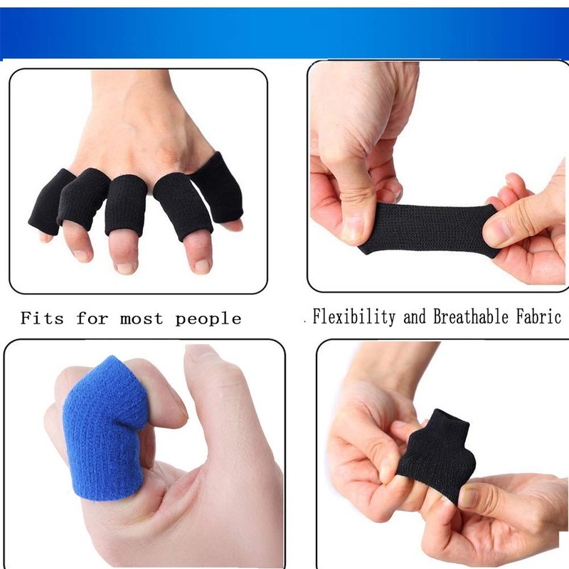 XDSP Finger Protection, Sleeve Protection, Pack of 10, Elastic Finger