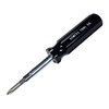 6-1 Multi Bit Screwdriver Black Phillips Flat Slotted 6 in