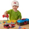 Embroidered Fire Truck Baseball Caps for Toddler Boys Girls Funny