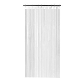 Ga-Geetopia Narrow Size - Thin PEVA Clear Plastic Shower Curtain Liner 36"x72" Water Repellent Lightweight Odorless Clear Bathroom Office Classroom Showroom Curtain Liner for Stall