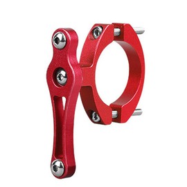 Platt Bike Bottle Cage Mount Aluminium Alloy Bicycle Water Bottle Cage Handlebar/Seatpost Mount for Road Bikes MTB Kids Bike(Red)