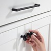 TUNNY 10 Pack Classic Solid Cabinet Handles-6.3"/160mm Screw Spacing Matte