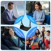Hamaca de Pie de Avión Ajustable, Hamaca Para Pies Portátil