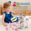 Ylpaprm Walking Cat Set Interactive Talking Toy Kitten Repeat What
