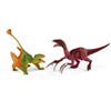 Schleich 41425 - Spielzeugfigur, Dimorphodon und Therizinosaurus, Klein