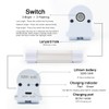 LETOUR Rechargeable Light LED Tube Magnetic Light 4000Lumens 5200mAh 5