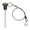 PATIKIL Quick Release Pin 1/4" x 2.36" Ball Lock Pin