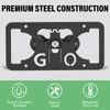No Drill Front License Plate Bracket Holder Compatible with Maserati