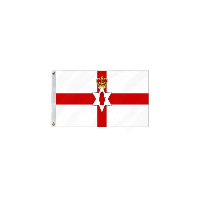 Flagmax Northern ireland Flag 5ft x 3ft (90cm x 150cm)