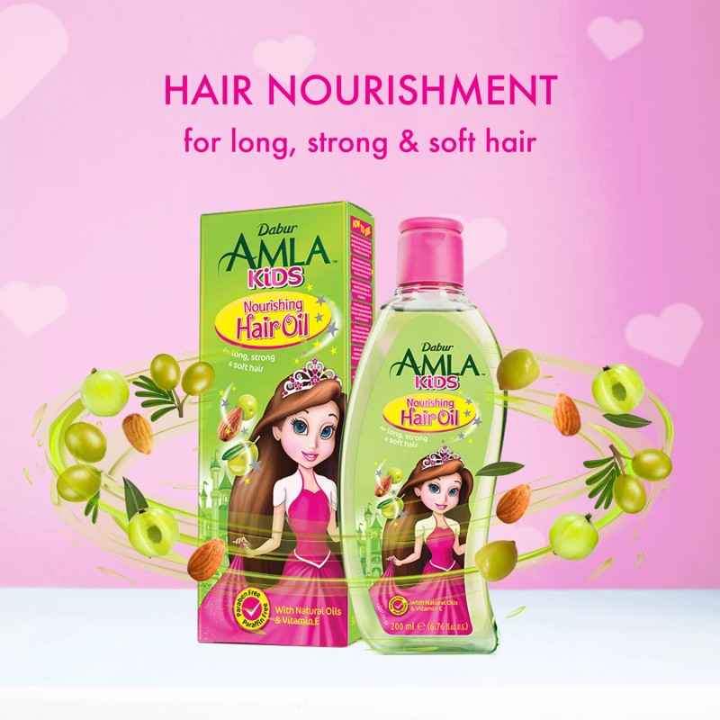 Dabur Amla Kids Hair Nourishment Oil 200ml